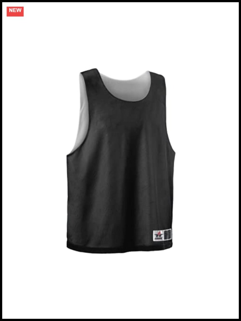 Alleson Athletic Women's Lacrosse Reversible Pinnie Racerback Tank Top Mesh